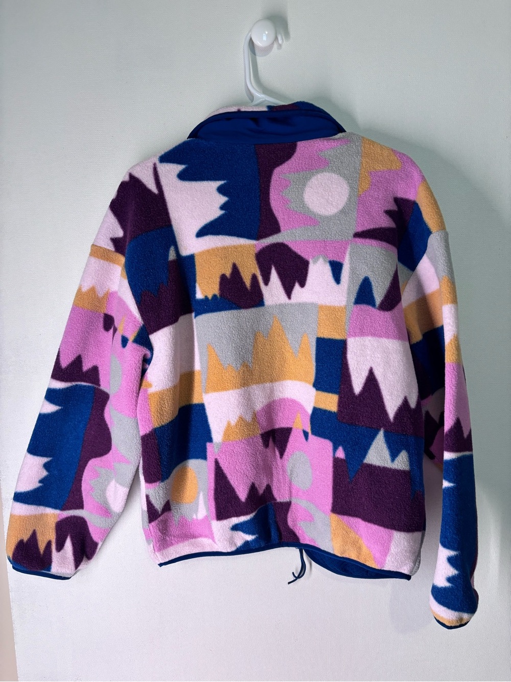Patagonia Multicolor Abstract Puffer Jacket - Pink, Blue, Yellow - Picture 4 of 4